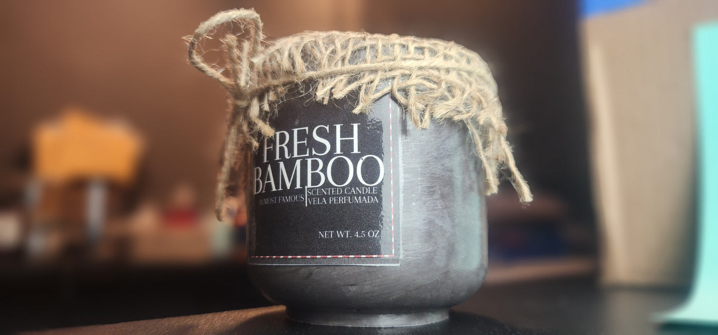 Fresh Bamboo Scented Candle 4.5oz