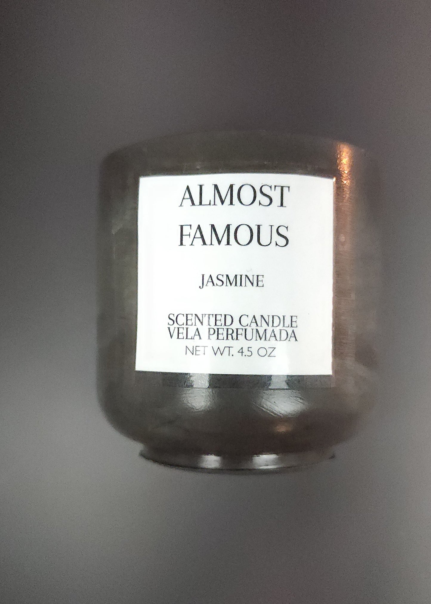 Jasmine Scented Candle 4.5 oz