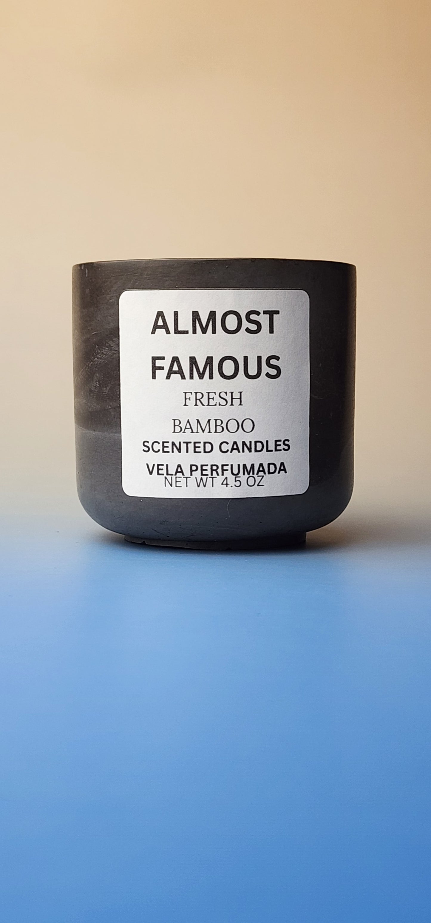 Fresh Bamboo Scented Candle 4.5oz