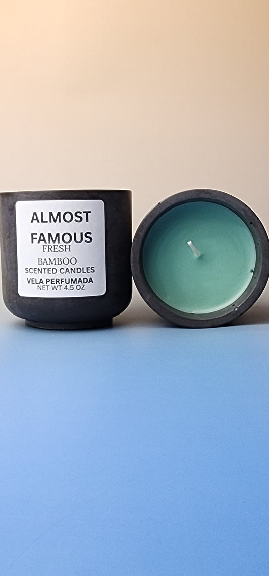 Fresh Bamboo Scented Candle 4.5oz