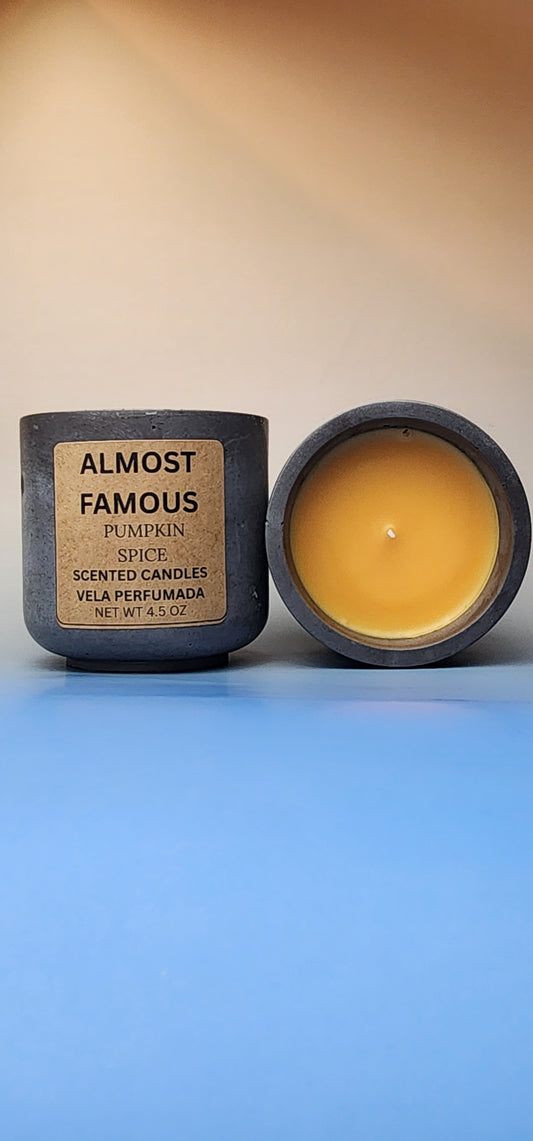 Pumpkin Spice 4.5 oz scented candle